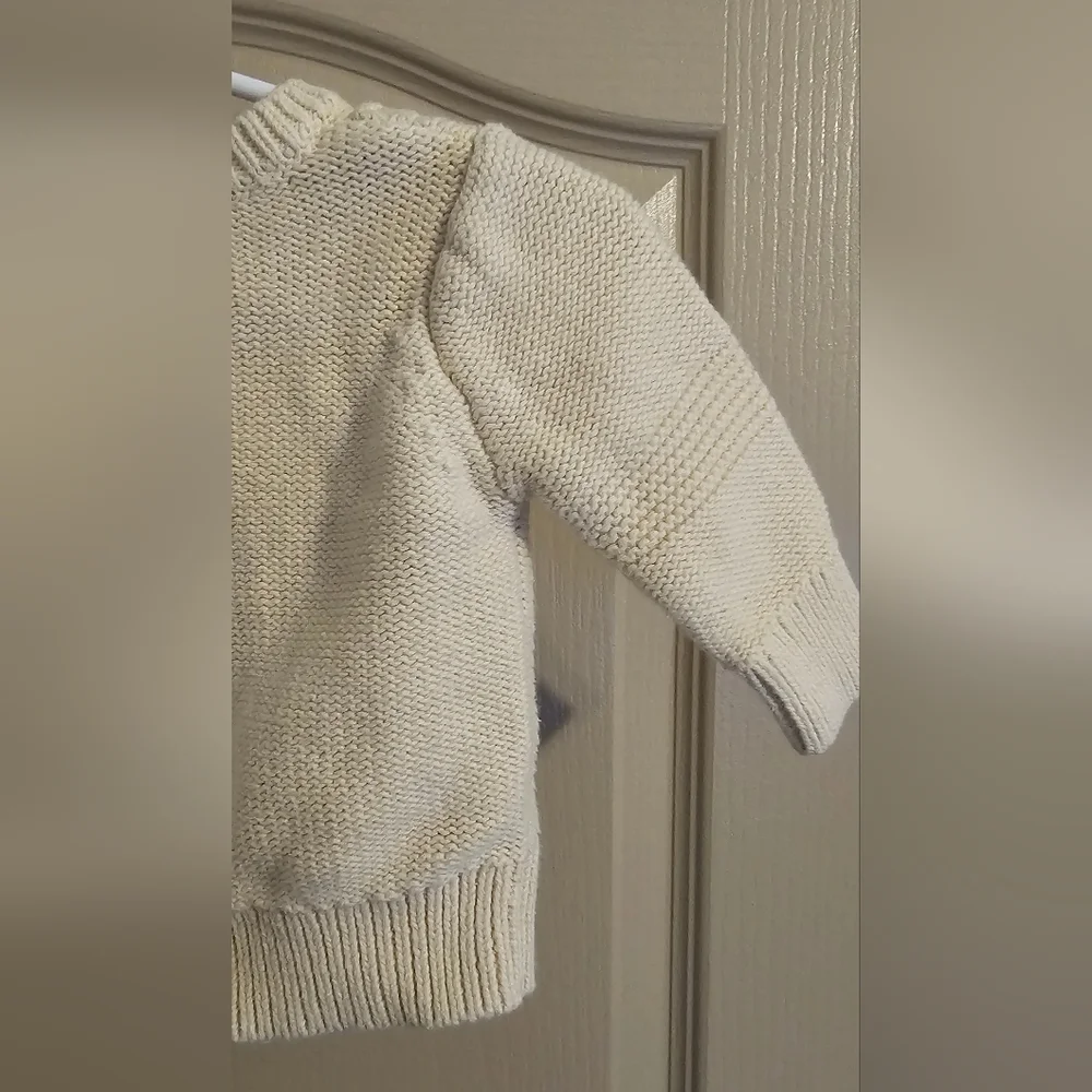 Baby Gap Cable Knit Pullover Sweater Size 3-6mos Old - Picture 6 of 7